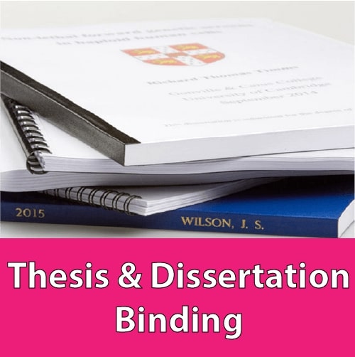 Dissertation Binding Brentwood