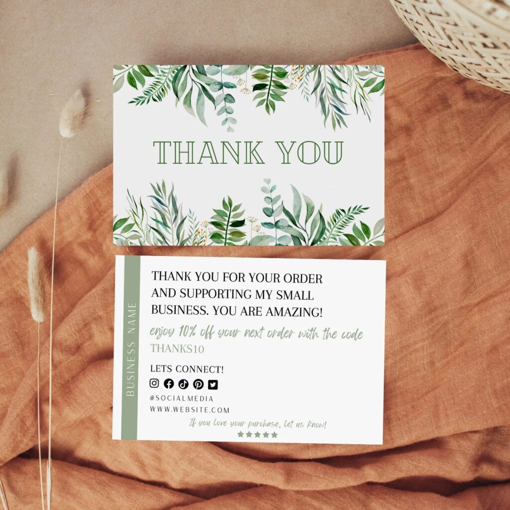 Thank You Cards Printing Brentwood